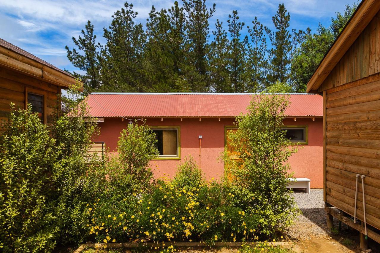Cabana En Tunquen Con Parrilla, Fogon, Piscina Y Bosque المظهر الخارجي الصورة