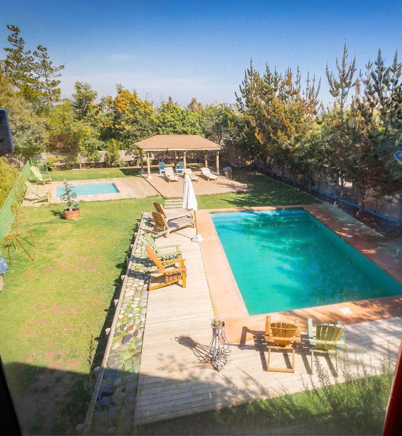 Cabana En Tunquen Con Parrilla, Fogon, Piscina Y Bosque المظهر الخارجي الصورة