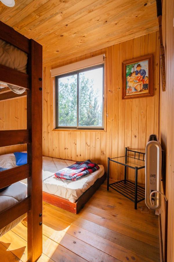 Cabana En Tunquen Con Parrilla, Fogon, Piscina Y Bosque المظهر الخارجي الصورة