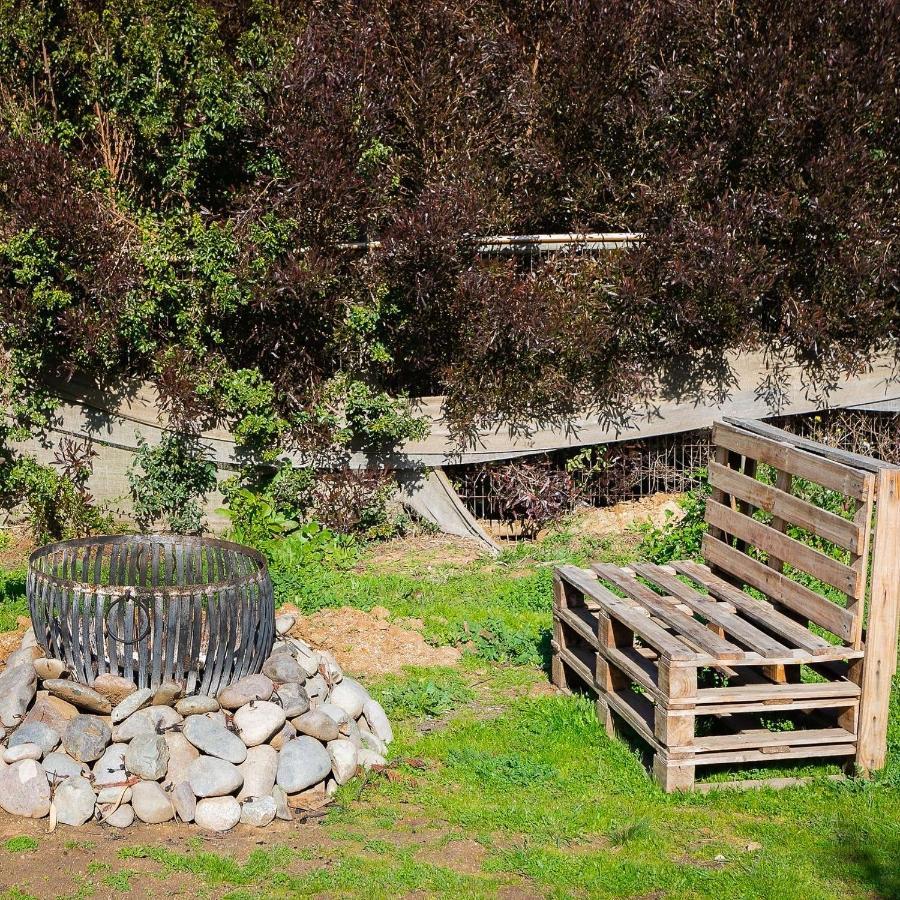 Cabana En Tunquen Con Parrilla, Fogon, Piscina Y Bosque المظهر الخارجي الصورة